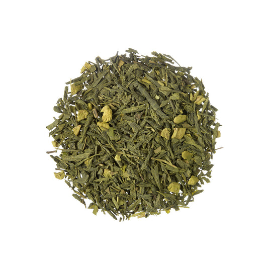 Zielona herbata imbirowo-cytrusowa Ushuaia. 100 g